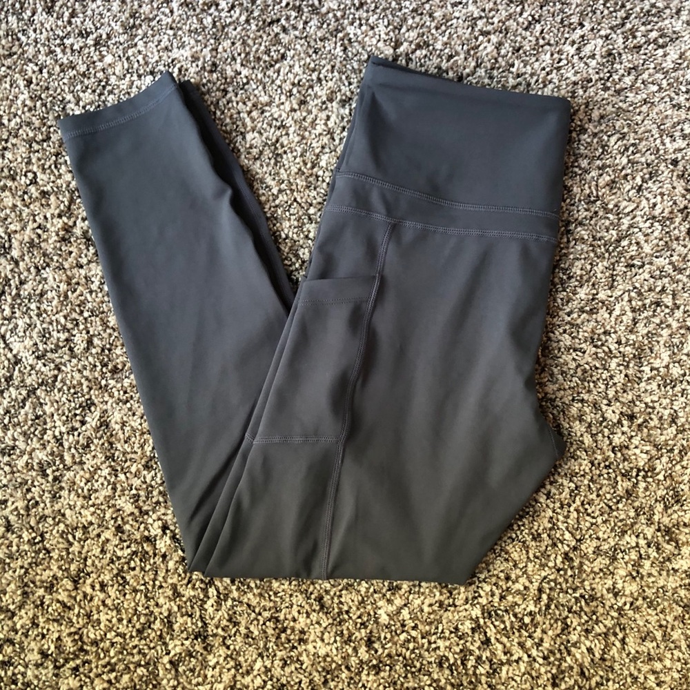 Zyia Gray Light n Tight leggings w/pockets